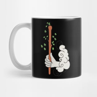 Tarot Ace of Wands Pattern Mug